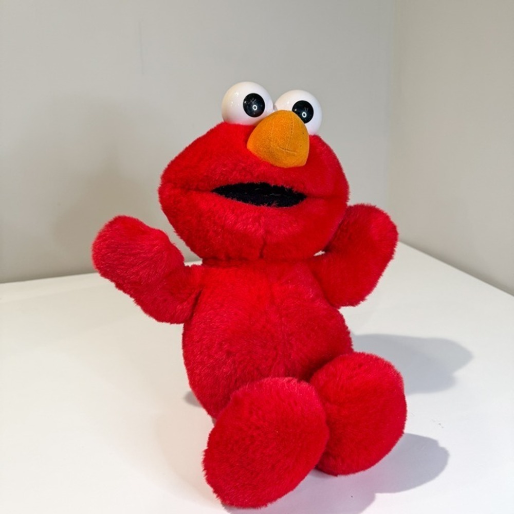 Vintage 1995 Tyco Sesame Street Tickle Me Elmo Plush Talking Doll - Tested
